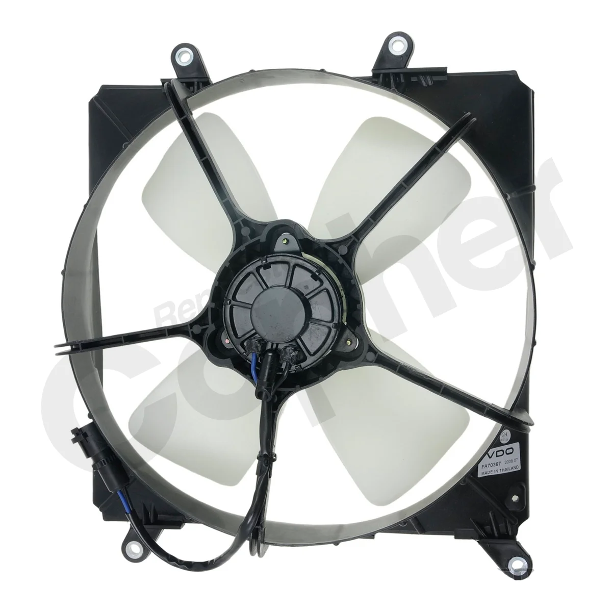 VENTILADOR AGUA AC COROLLA 1990 - Imagen 2