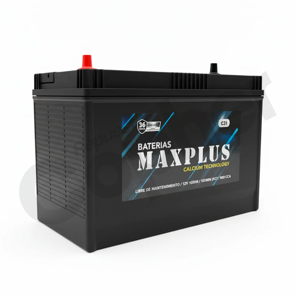 BATERIA MAXPLUS C31 900CCA 105AH - Imagen 2