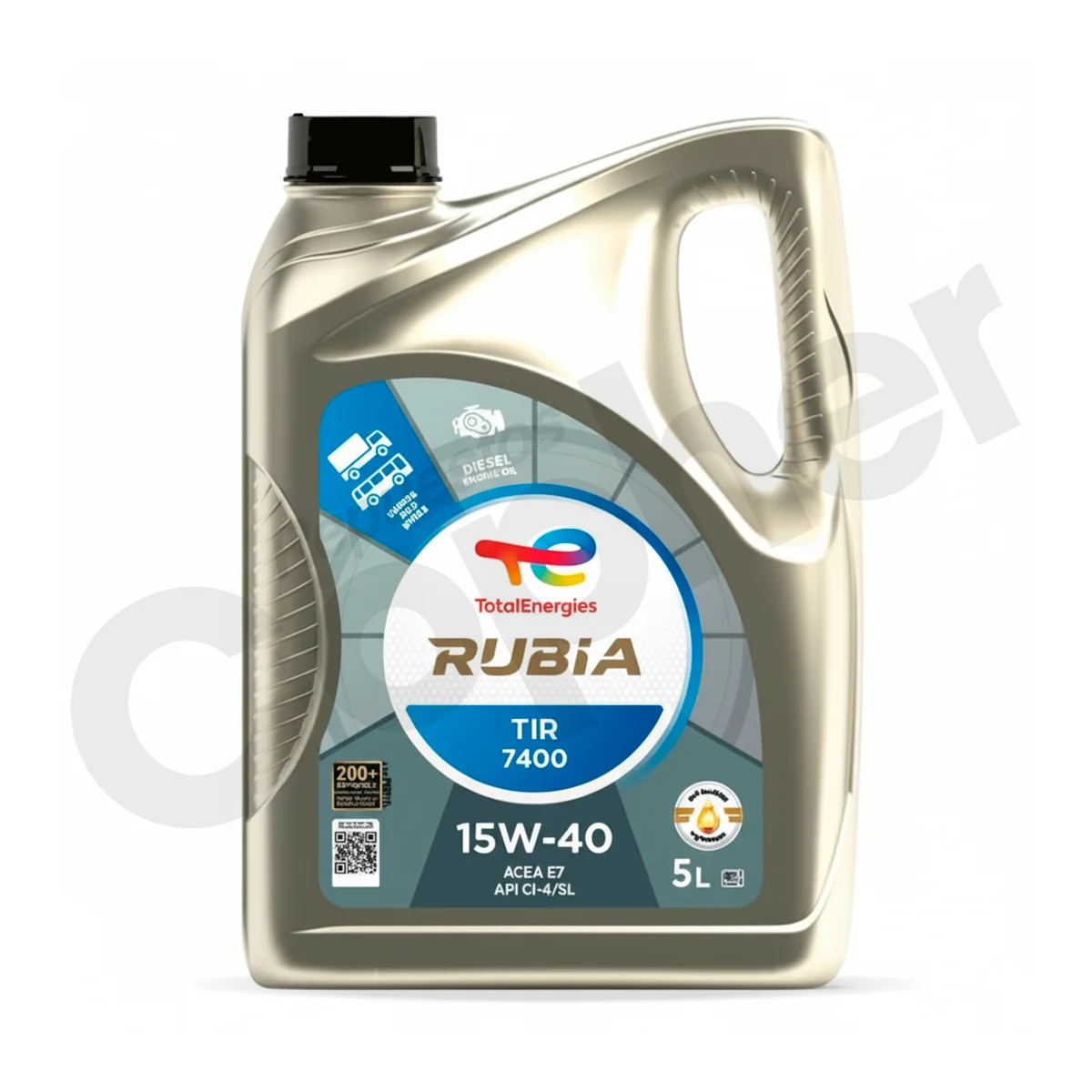 RUBIA 7400 15W40 3B5L CI-4 E7 MINRAL